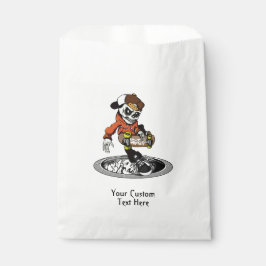 Zombie Skater aangepaste tekst gunst tassen Bedankzakje