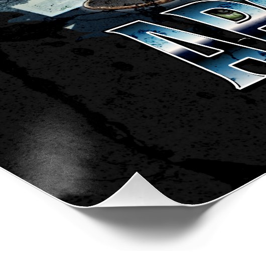 ZOMBIE SKATER APOCALYPSE PERFECT POSTER (Hoek)