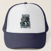 ZOMBIE SKATER APOCALYPSE TRUCKER PET (Voorkant)