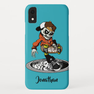 Zombie Skater op maat gemaakte naam- en kleurhoesj Case-Mate iPhone Case