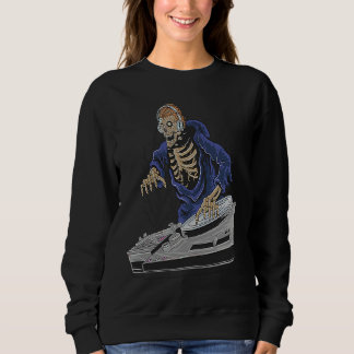 Zombie Skelet Halloween DJ Trui
