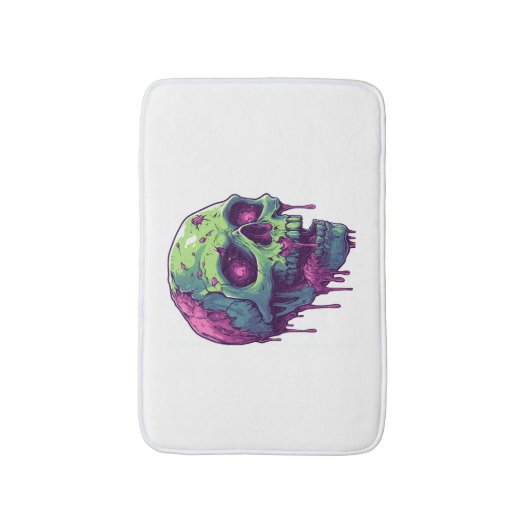 Zombie Skull Apocalypse Badmat (Voorkant Verticaal)