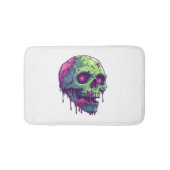 Zombie Skull Apocalypse Badmat (Voorkant)