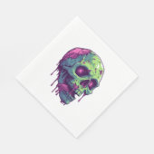 Zombie Skull Apocalypse Servet (Hoek)