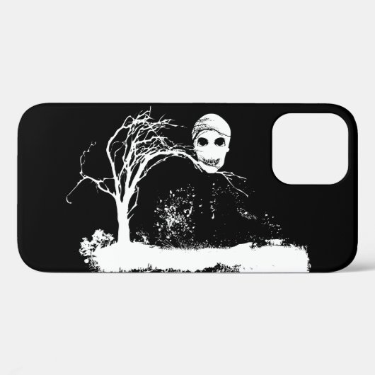 Zombie Skull Case-Mate iPhone Case (Achterkant (horizontaal))