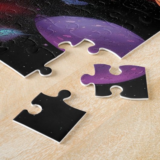 Zombie Skull Creature Sci-fi Horror Art Legpuzzel (Zijkant)