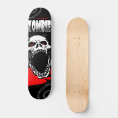Zombie Skull Skateboard (Voorkant)
