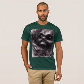 Zombie Skull, uit het graf dat schreeuwt. T-shirt (Voorkant volledig)