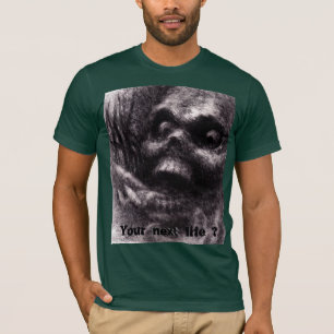 Zombie Skull, uit het graf dat schreeuwt. T-shirt