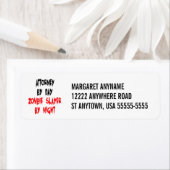 Zombie Slayer Advocaat Etiket (Insitu)