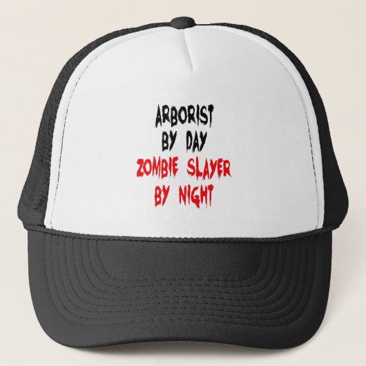 Zombie Slayer Arborist Trucker Pet (Voorkant)