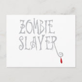 Zombie Slayer Briefkaart (Voorkant)