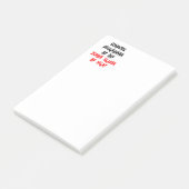 Zombie Slayer computerprogrammeur Post-it® Notes (Schuin)