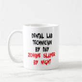 Zombie Slayer Dental Lab Technician Koffiemok (Links)