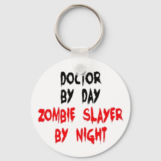 Zombie Slayer Doctor Sleutelhanger (Voorkant)