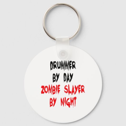 Zombie Slayer Drummer Sleutelhanger (Voorkant)