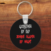 Zombie Slayer Godfather Sleutelhanger (Voorkant)