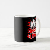 Zombie slayer koffie mok (Voorkant rechts)