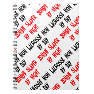 Zombie Slayer Lacrosse Mom Notitieboek