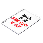 Zombie Slayer Manager Notitieboek (Linkerzijde)
