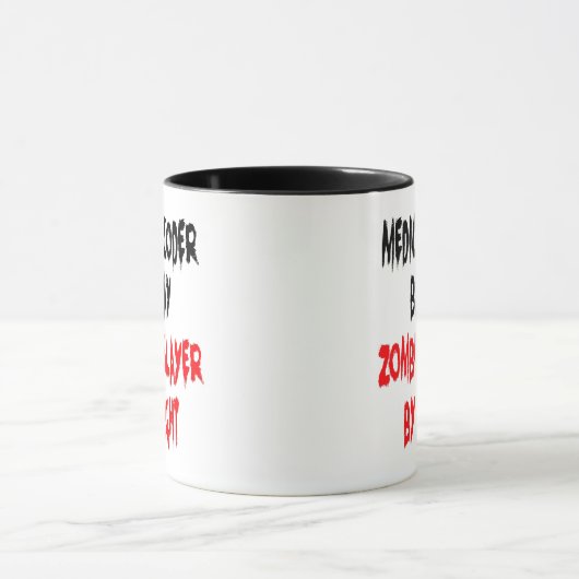 Zombie Slayer Medical Coder Mok (Midden)