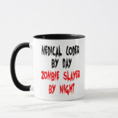 Zombie Slayer Medical Coder Mok (Links)