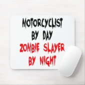 Zombie Slayer Motorrijder Muismat (Met muis)