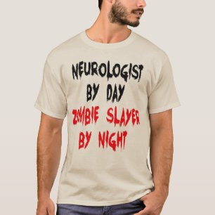 Zombie Slayer Neuroloog T-shirt