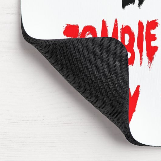 Zombie Slayer Payroll Clerk Muismat (Hoek)