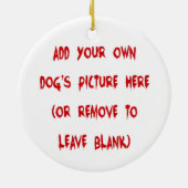 Zombie Slayer Rottweiler Dog Keramisch Ornament (Achterkant)