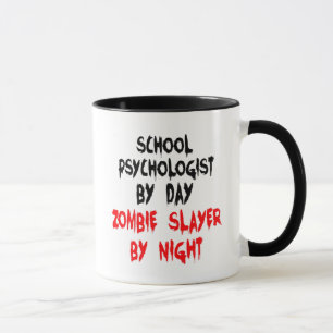 Zombie Slayer School Psycholoog Mok
