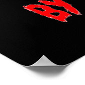Zombie Slayer Teenager Poster (Hoek)