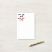 Zombie Slayer Voetballer Post-it® Notes (Op bureau)