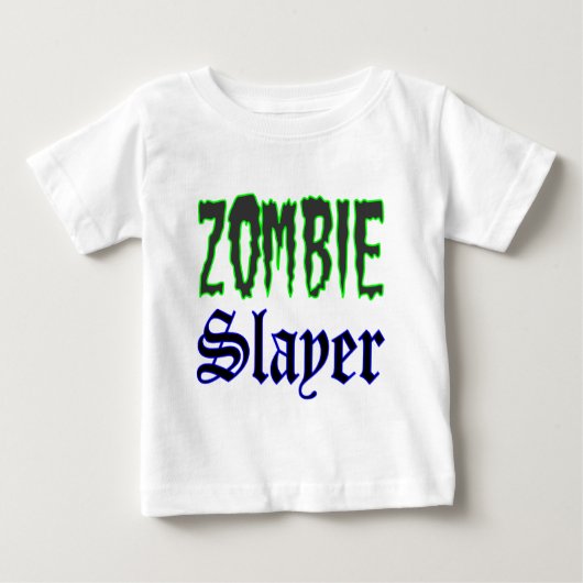 Zombie Slayer Zombie T Shirten (Voorkant)