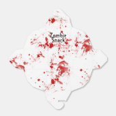 Zombie Snack Bedankdoosjes (Uitgevouwen)