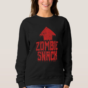 Zombie Snack Eet Hersenen Halloween Trui