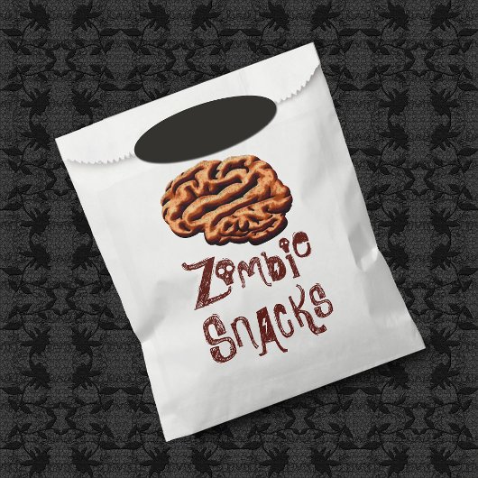 Zombie Snacks Halloween Bedankzakje