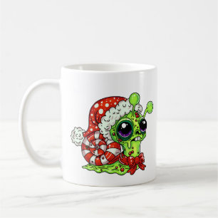 Zombie Snail, laat voor Kerstmis Koffiemok