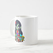 Zombie Snow White Koffiemok (Voorkant links)