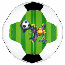 Zombie Soccer Center Player Kick Center Field Voetbal
