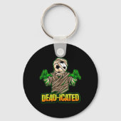 Zombie Soccer Player Scary Soccer Halloween  Sleutelhanger (Voorkant)