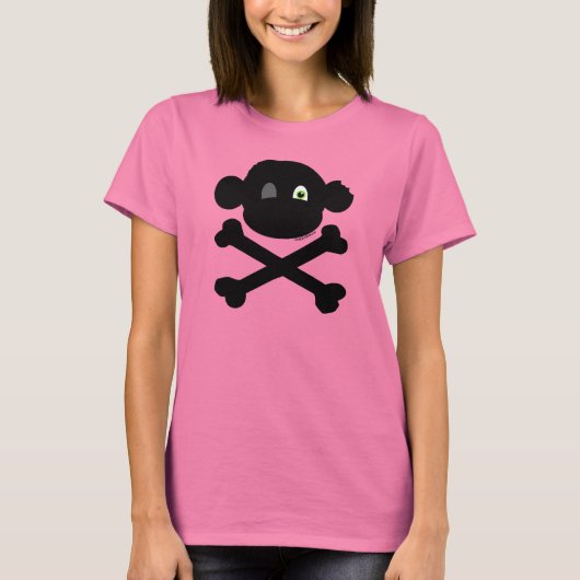 Zombie Sock Monkey T-shirt (Voorkant)