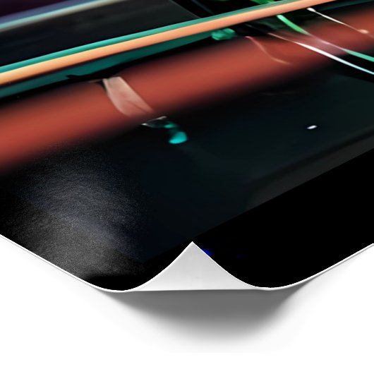 Zombie Space Disco Perfect Poster (Hoek)