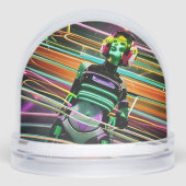 Zombie Space Disco Sneeuwbol (Voorkant)