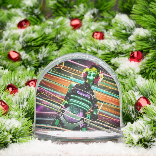 Zombie Space Disco Sneeuwbol (Kerstmis)