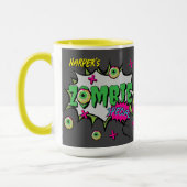 Zombie Special Ghoulishly Fun Gepersonaliseerd Mok (Links)