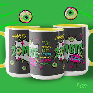 Zombie Special Griezelig Leuk Gepersonaliseerd Mok