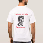 Zombie Squad Deporter T-shirt (Achterkant)