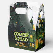 Zombie Squad Verjaardag Jongen Grappig Halloween Bedankdoosjes (Geopend)