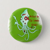 Zombie Squid Button (Voorkant)
